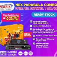 Nex Parabola Combo Plus Stb Dvb T2 Antena Tv Digital