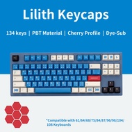 [SG Local Stock] Lilith Keycaps | Cherry Profile | PBT Dye-Sub | Royal Kludge Tecware Keychron Akko Keycap