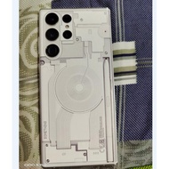 Machine Skin Suitable Samsung s23u s22u ultra 22+Matte Edge Back Sticker Marble 3M Rear Film dbrand 