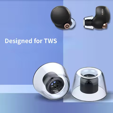 Eartips for Sony WF-1000XM5/XM4/XM3 TWS Bluetooth Earphone XM5 Case Anti-slip Silicone Tips for Sams