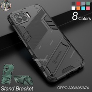 NC Phone Case For OPPO A93 A95 A74 5G 4G reno 4F Armor Shockproof Casing Lens Camera protection Stan