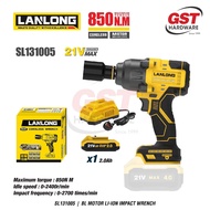 🔥 LANLONG Impact Wrench 800nm Cordless Impact Wrench Heavy Duty 800nm Impact Wrench Cordless High To