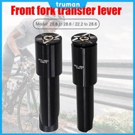 Aluminum Alloy Quill to Ahead Bike Stem Riser Adapter 22.2mm/20.8mm to 28.6mm [Truman.my]