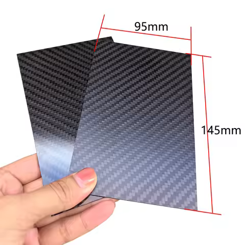 1pcs 95x145mm carbon fiber Sheets 3K Carbon Fiber Plate Carbon board 0.5mm-5mm thickness