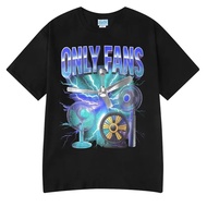 Funny T-Shirt Only Fans Fashion Hip Hop Style Men Women Clothing Cotton