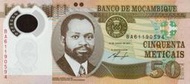 莫三比克-2011年50梅蒂卡爾塑膠鈔