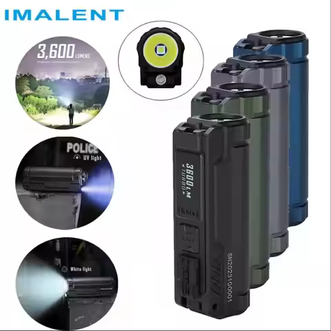 IMALENT BL50 EDC Tactical Flashlight 3600 Lumen Cree XHP50 HI LED Type-C Rechargeable Flashlights