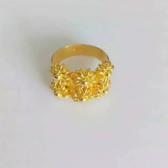 Acc Cincin Matahari Emas 24K Kadar 99,99%.