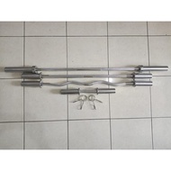 Ready OLYMPIC BAR Stick Barbell Dumbell Barbell Straight Bent Stick 5cm