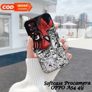 Oppo A54 Case - Oppo A54 Softcase - Fashion Case - Oppo A54 Casing - Pro Camera Softcase - Tpu - Opp