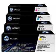 Hp Cartridge 305A (Genuine) CE410A Black , CE411A Cyan , CE412A Yellow , CE413A Magenta , 305 300 30