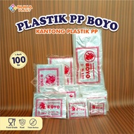 MERAH PP Plastic 0.15 Boyo RedBENING 18x27 (1.5 kg) | 20x30 (2 kg) | 23x40 (3 kg) Transparent Food P