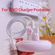 VIVO Charger Protector Cute Style charger cover 10w/22.5w/18w/33w/44w/55w/66w/80w/120w for vivo v21 4g y01 y15 y17 y21 y33s v19 s9es10pro/y53/iqooneo5x70x60x50s7x27 [cchoice]