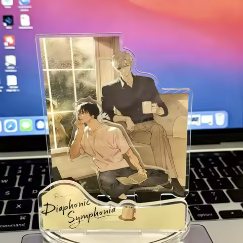 Passion BL Yaoi Manhwa Cosplay Acrylic Stand Model Plate Desk Decor Standing Sign Desktop Ornament A
