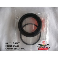 SUZUKI EVERY / CARRY DA17V DA17W DA16T FRONT BRAKE CALIPER SEAL + BOOT