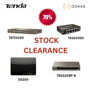 Tenda Stock Clearance Network Ethernet Switch TEF1016D TEG1005D SG105 TEG1109P-8-102W