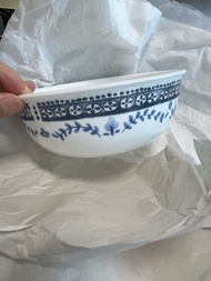 全新康寧碗 Corelle Bowl 14cm Blue Floral Pattern Made in USA 有2隻 康寧餐具 Le Creuset Franc franc Staub 入伙禮物