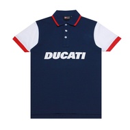 DUCATI POLO SHIRT เสื้อโปโลลิขสิทธิ์แท้ดูคาติ สีดำ DCT52 044