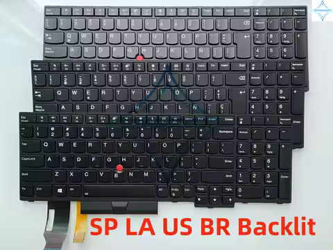 New FR US LA UK SP BR Latin French Spanish Brazil For Lenovo E580 E585 E590 E595 T590 P53S L580 L590