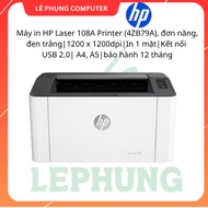 HP Laser 108A Printer (4ZB79A), single-function, black and white|1200 x 1200dpi|Print on 1 side|USB 