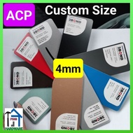 (4mm)'ACP custom size , aluminium composition panel