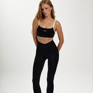 MYRA Crossover Legging - กางเกงออกกำกายลังเลคกิ้งขายาว ขอบเอวทรง V shape