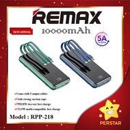 ⊕✱✾[ 100% ORIGINAL ] REMAX RPP-218 3 in 1 suction cup 22.5W Super Fast charge 10000 mAh 18W two-way PowerBank