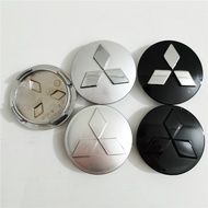 [Ready Stock] 4pcs 60mm Wheel Center Caps Covers Hubcaps Sport Rim Centre Cap for Mitsubishi  Outlan
