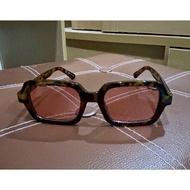 Cotton On Sunglasses Orange Tea Lens Very Beautiful. From Thai Department Stores [2nd Hand]