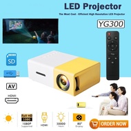 Home Cinema Led Mini Projector Vga Av Usb Sd Hdmi Pc Tv Projector