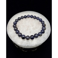 Iolite Cordierite Water Sapphire Stone Bracelet 3A 8mm F871