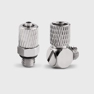 Micro quick twist connector Pneumatic mini small lock tube 4-M3/4-M5/6-M5 Nickel plated copper