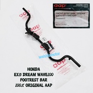 [ AAP ] HONDA EX5 DREAM WAVE100 FOOT REST BAR FRONT STEP BAR PEMIJAK KAKI DEPAN ORI - 100% ORIGINAL 