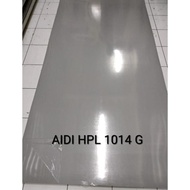 AH-1014G MEDIO GREY GLOSSY HPL SOLID GLOSSY HPL POLOS KILAP HPL AIDI