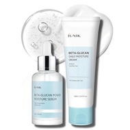 IUNIK Beta Glucan Daily Moisture Cream Beta-Glucan Power Deep Moisture Serum Intense Hydration Forti