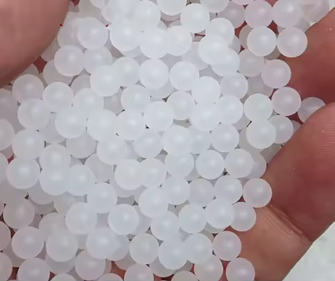 1-500pcs Diameter 2mm 3mm 3.175mm 7mm 9.525mm-50mm White Solid PP Ball Bead Plastic Polypropylene Sm