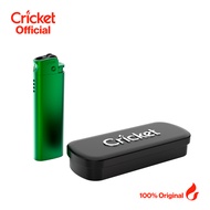 ♥Cricket Deluxe Metal Lighter - Green✤