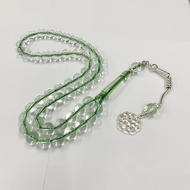 51 Pieces 10 Centimeters Resin Rosary Beads Muslim Zanzhu Arabian Bracelet Week Middle East Straight