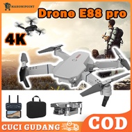Baru Drone E88 Pro Mini RC 4 K HD Kamera WIFI Aplikasi FPV Selfie Helikopter/E88 Pro Helikopter Drone Daul Kamera Wifi FPV Portabel Lipat RC Drone / Helikopter Dron Mainan