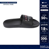 Tommy Hilfiger รองเท้าแตะ ผู้ชาย รุ่น FM0FM05431 BDS - สีดำ