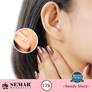 Anting Emas Toge Korea Sunmi Super Ringan Gold 17K Semar Nusantara