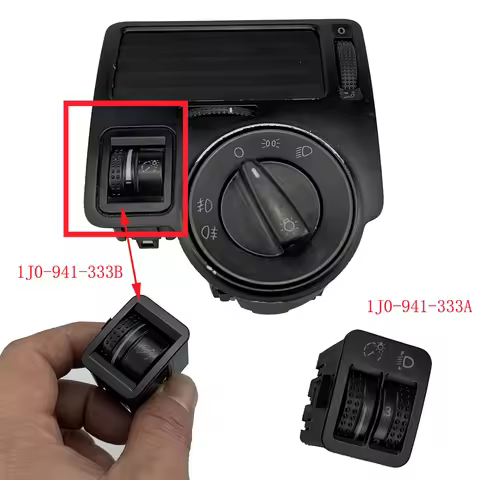 Height Adjustment Switch/Connector Plug FOR VW Bora Golf 4 1J0-941-333A / 1J0-941-333B