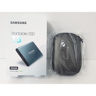 SAMSUNG T5 Portable 500GB SSD USB 3.1 External Solid State Drive with Hard Case SY