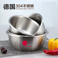 SUS 304 Stainless Steel Bowl Thick Bowl can cook Mixing Bowl Stainless Steel Mixing Bowl
