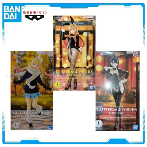 In Stock Original Banpresto My Dress-Up Darling Anime Kitagawa Marin Glitter & Glamours Action Figur