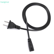 {hangmai} EU Power Cable 2pin IEC320 C7 US Power Extension Cord For Dell Laptop Charger Canon Epson 