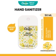 Cleanse360 Hand Sanitizer [Liquid Spray - 50ml Card Pocket Size] Ethanol Alcohol | Osmanthus Blossom