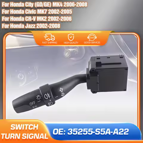 Car Turn Signal Switch 35255-S5A-A22 For Honda Civic CR-V CRV 2002-2006 Honda City 2006-2008 Honda J
