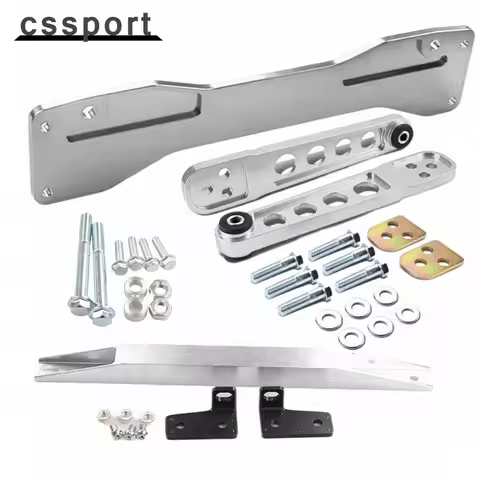 FOR CIVIC 01-05 DX ES LX EX SI EM EP3 REAR LOWER CONTROL ARM + SUBFRAME BRACE