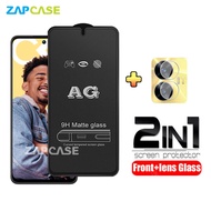2in1 Tempered Glass Anti Glare Realme C55 Nfc Free Tempered Glass Camera